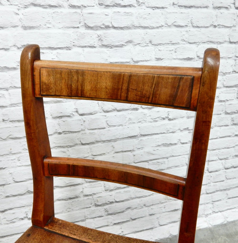 Set x4 Dished Seat Dining Chairs View VII