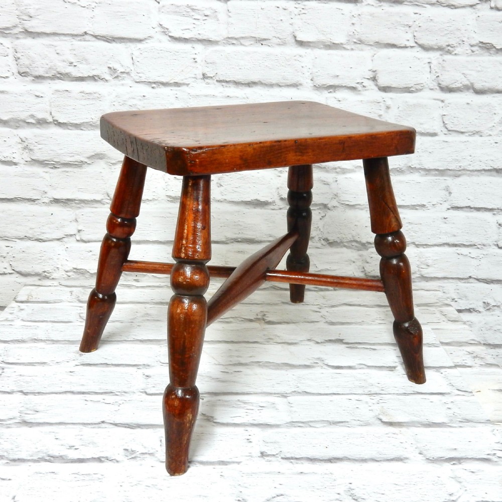 Small Country Stool View II