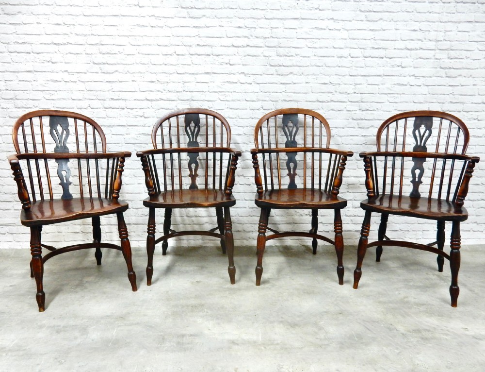 4x Windsor Lowback Armchairs View III