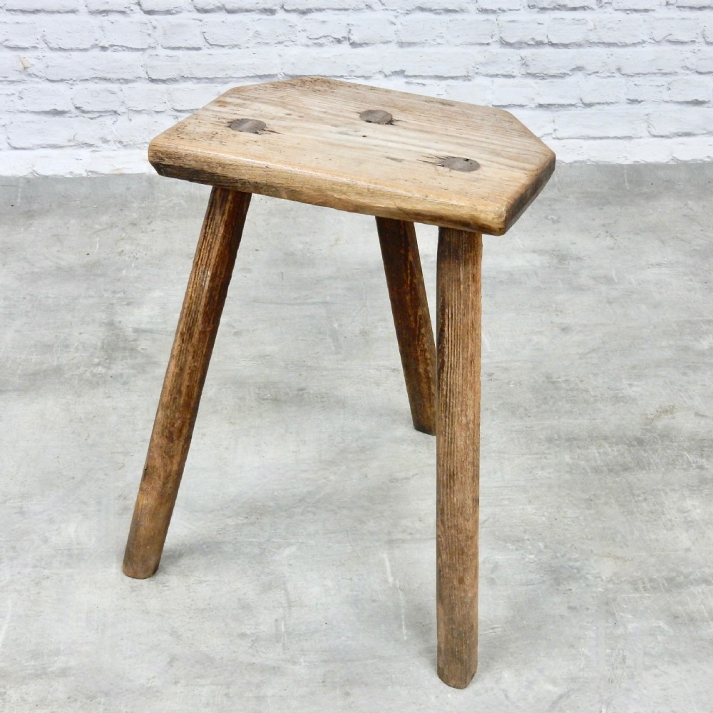 Tall C19th Stool