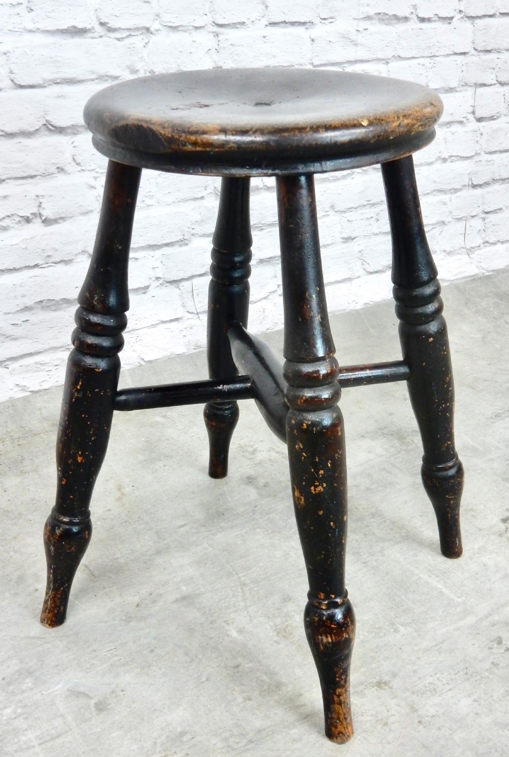 C19th Tavern Stool View III