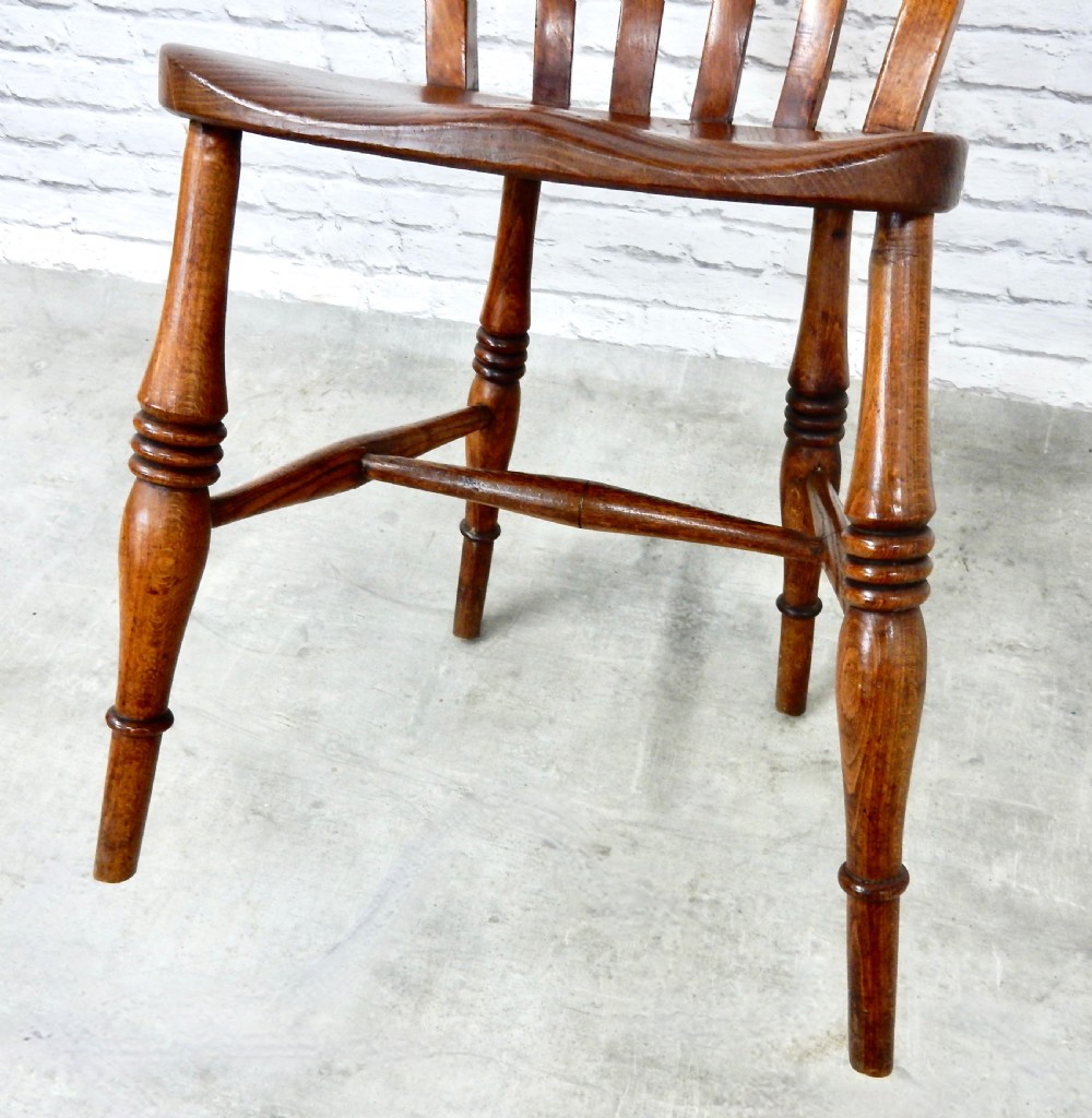 Set 6 Windsor Kitchen Chairs View X