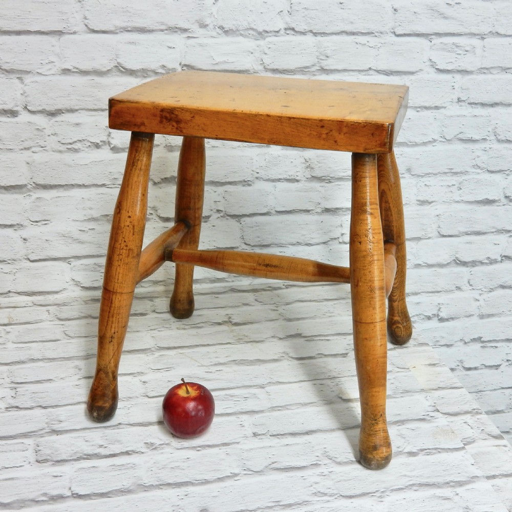 C19th Country Stool View II
