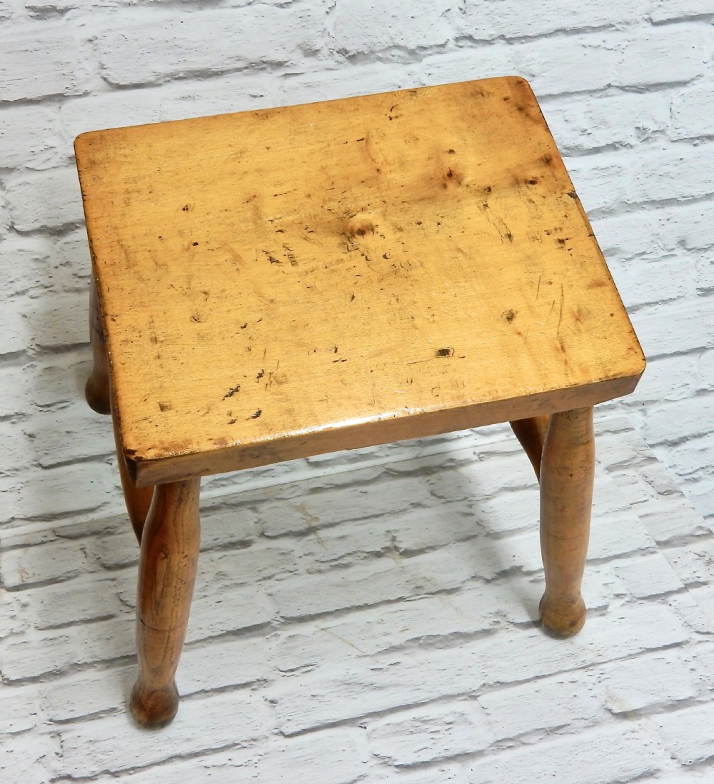 C19th Country Stool View IV