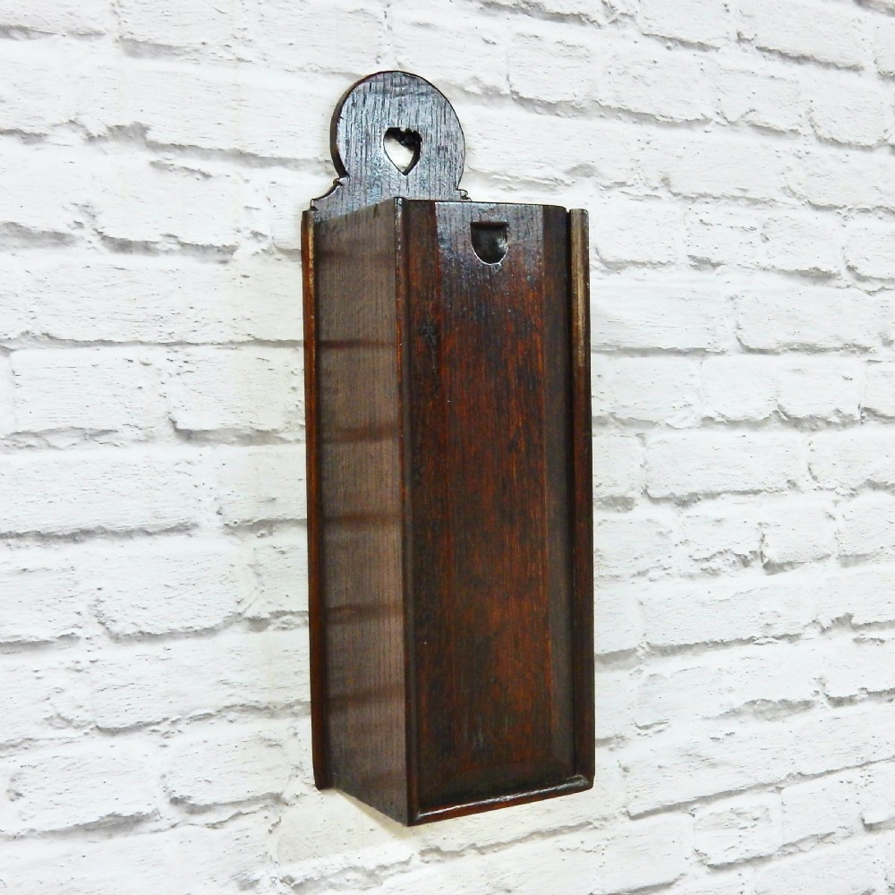Oak Candle Box