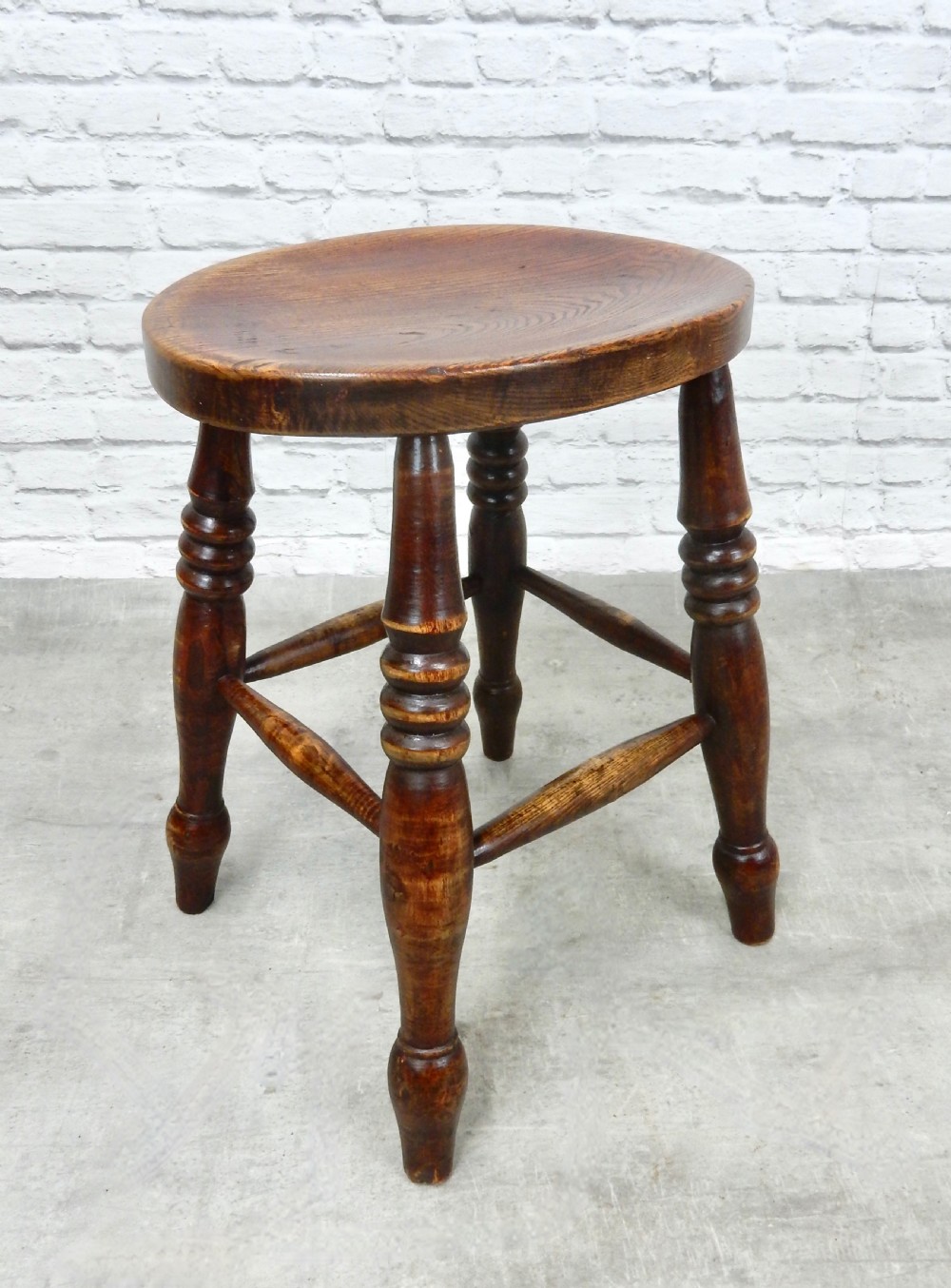 Victorian Pub Stool View II