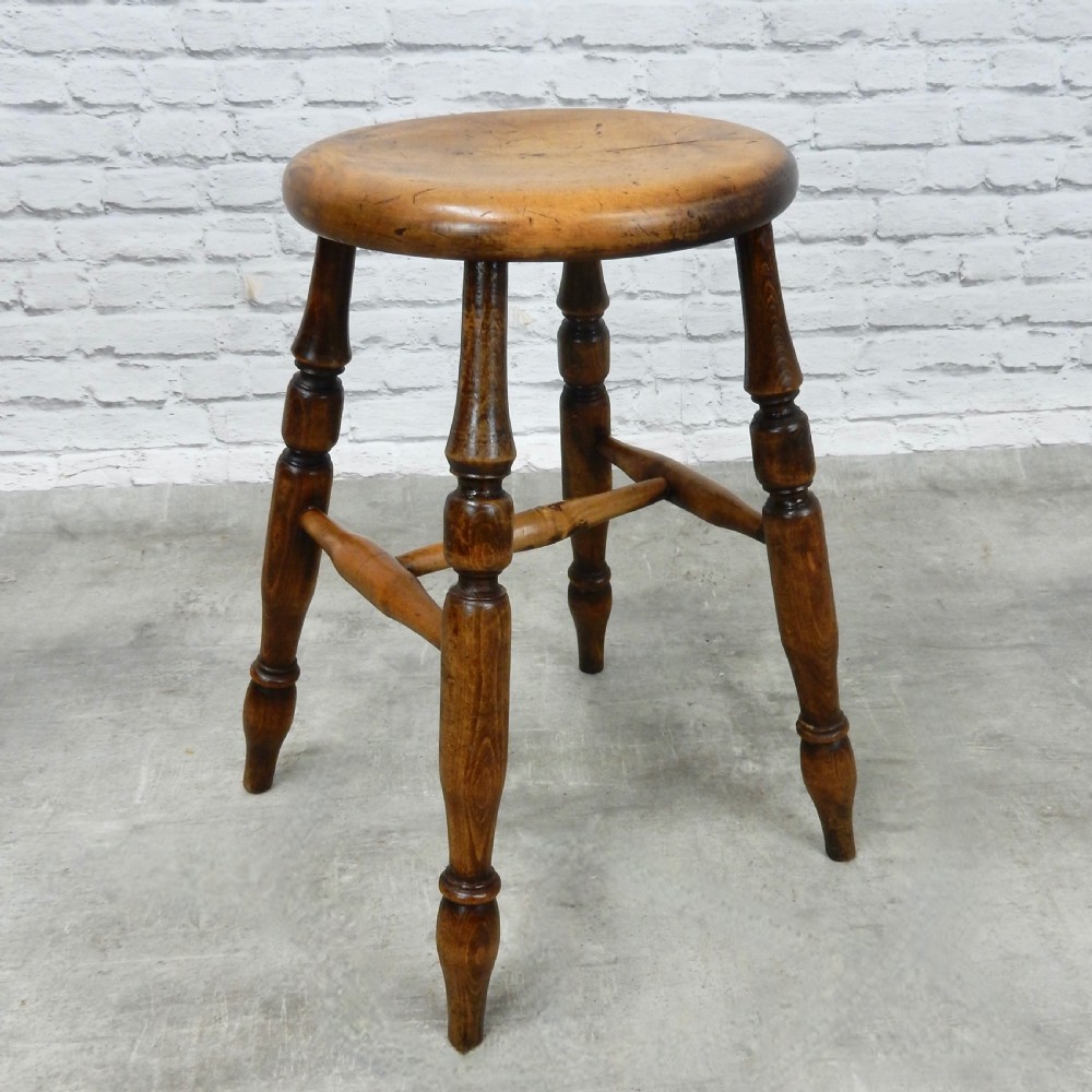 Victorian Round Top stool