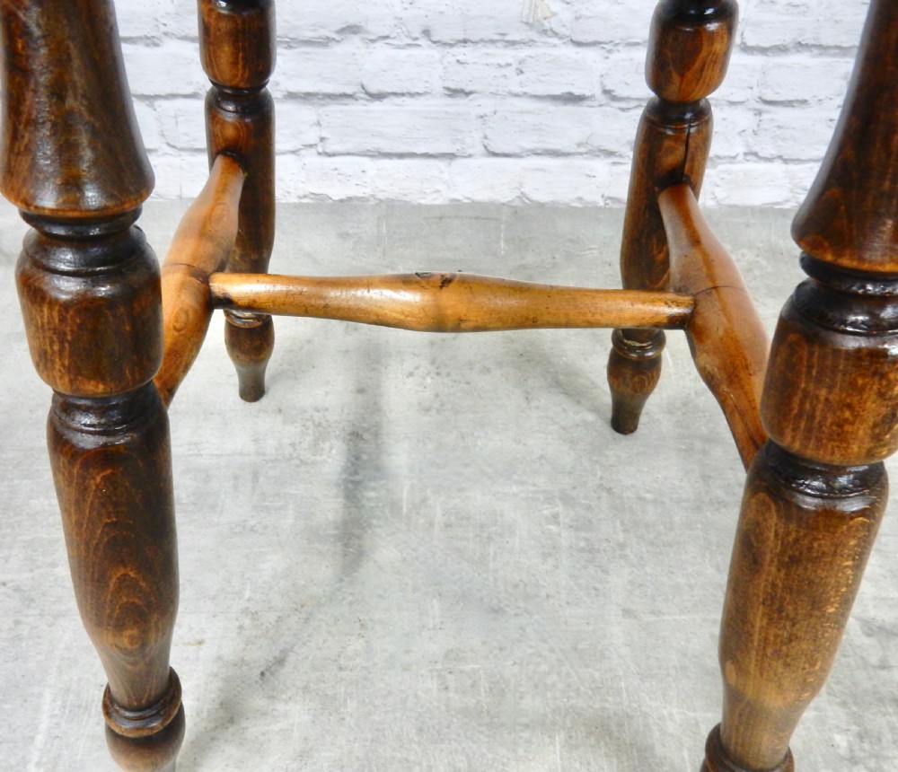 Victorian Round Top stool View IV