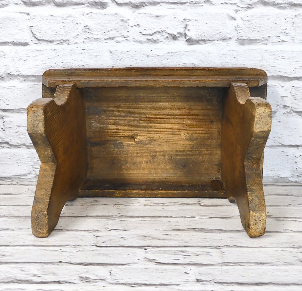 Pine Bench Stool View V