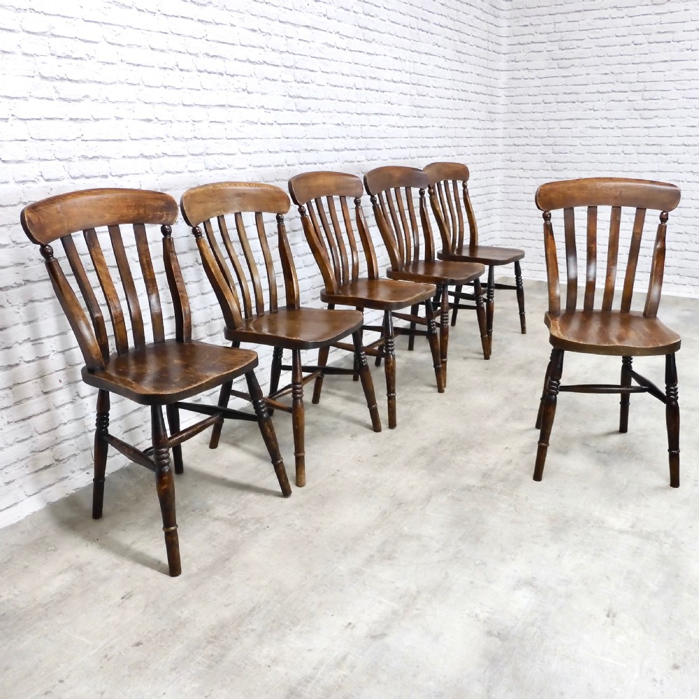 6x Windsor Kitchen Chairs View II