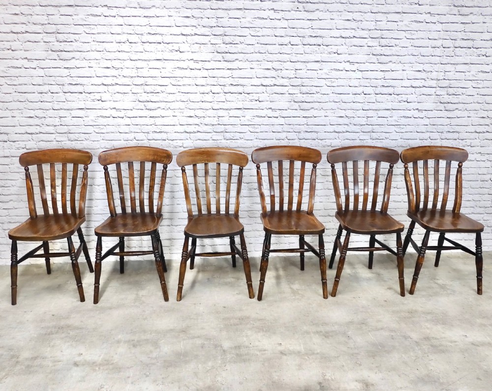 6x Windsor Kitchen Chairs View III