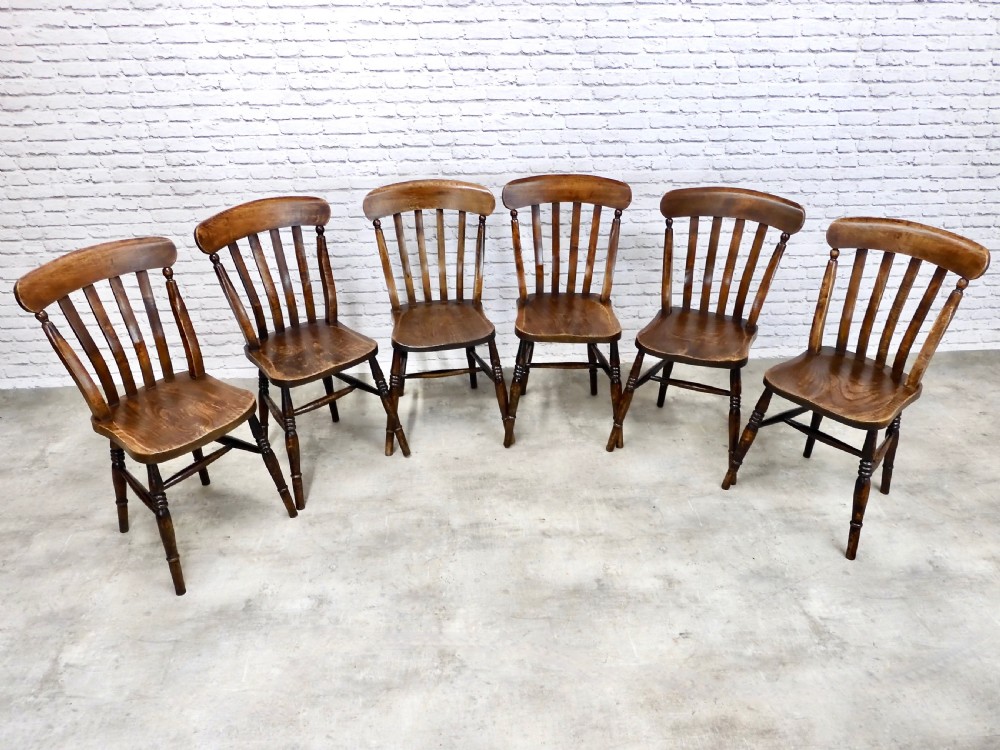 6x Windsor Kitchen Chairs View IV