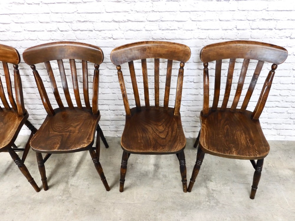6x Windsor Kitchen Chairs View VIII