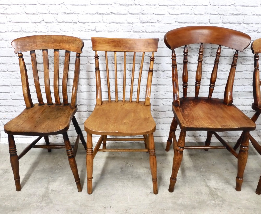 6x Windsor Kitchen Chairs View V