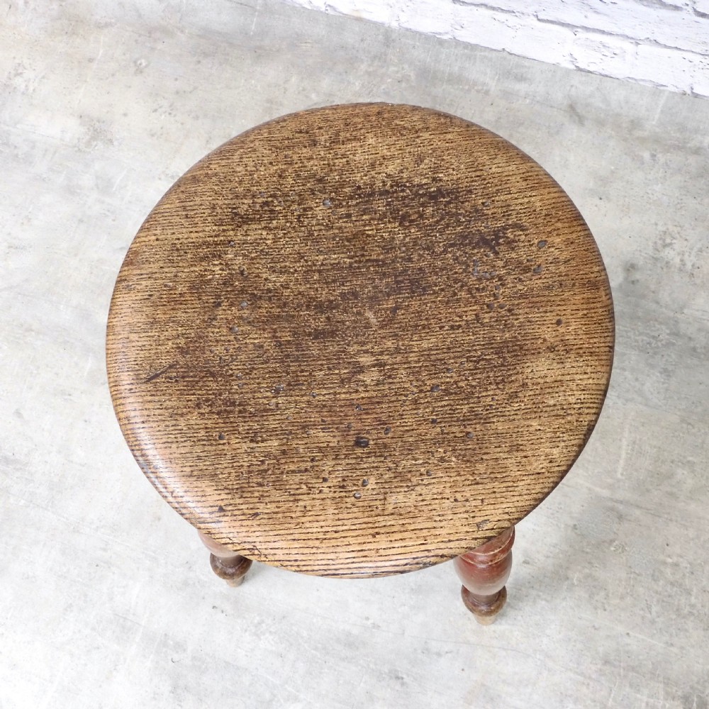 Antique Pub Stool View III