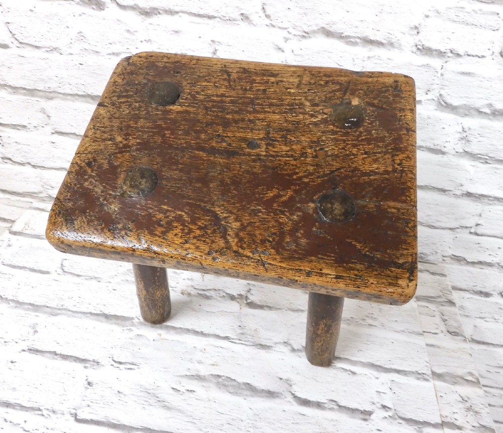 Small Georgian Stool View IV