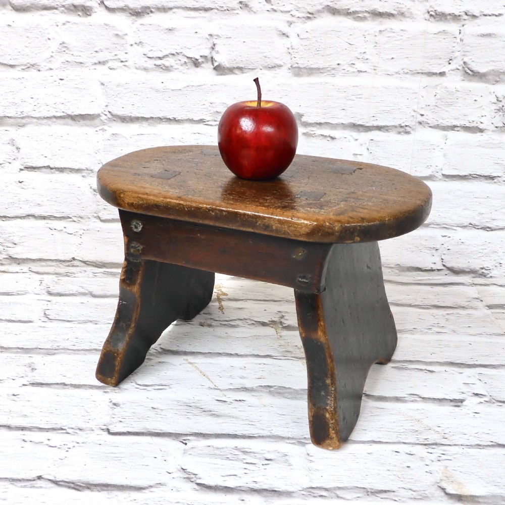 Small Victorian Stool View II