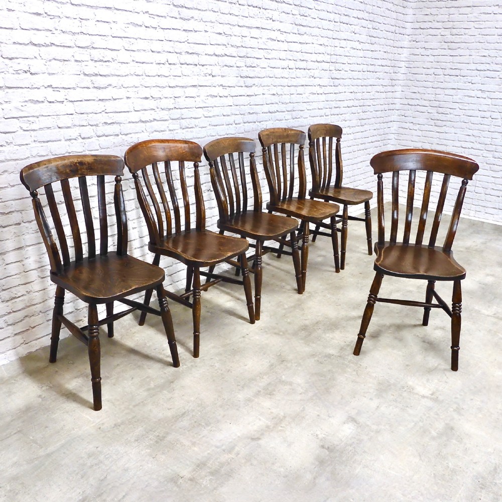 6x Windsor Kitchen Chairs