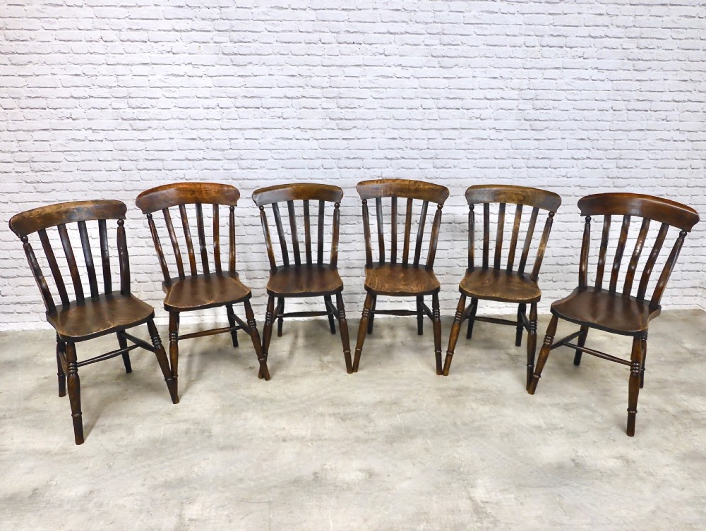 6x Windsor Kitchen Chairs View II