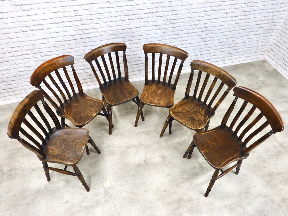 6x Windsor Kitchen Chairs View III