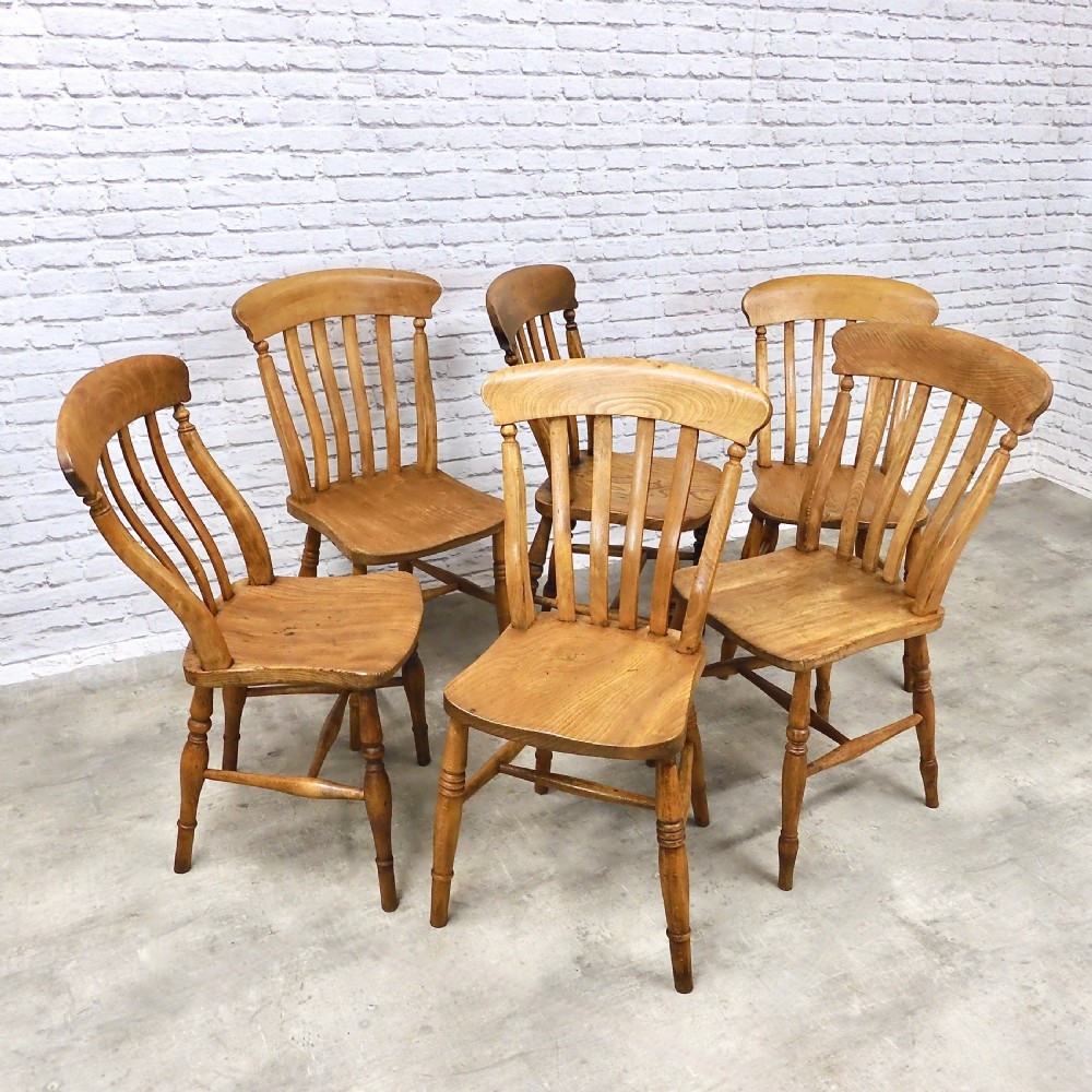 6x Windsor Kitchen Chairs