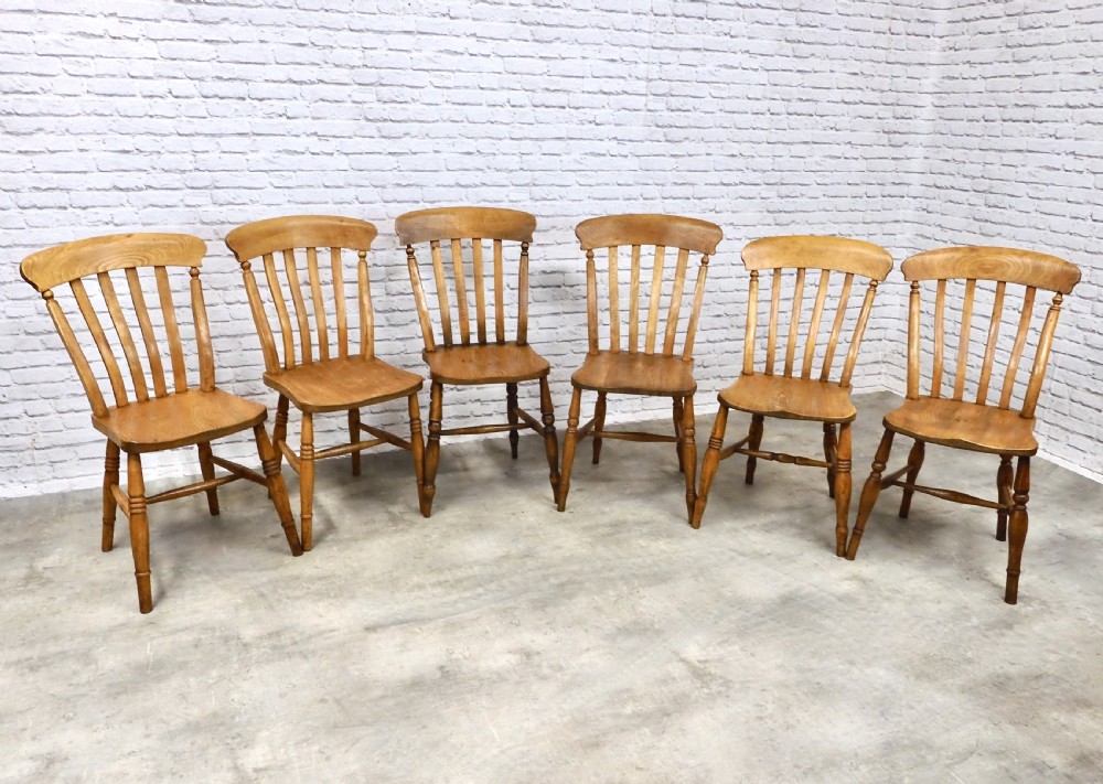 6x Windsor Kitchen Chairs View III