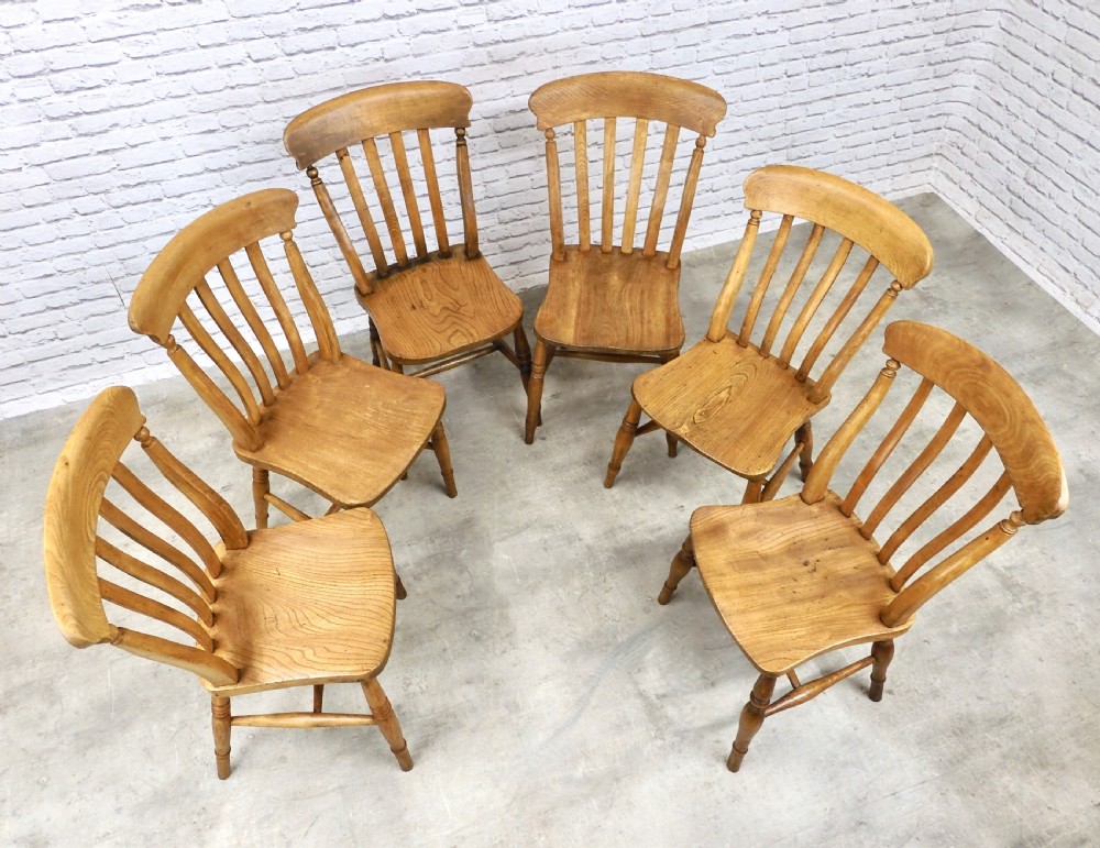 6x Windsor Kitchen Chairs View IV