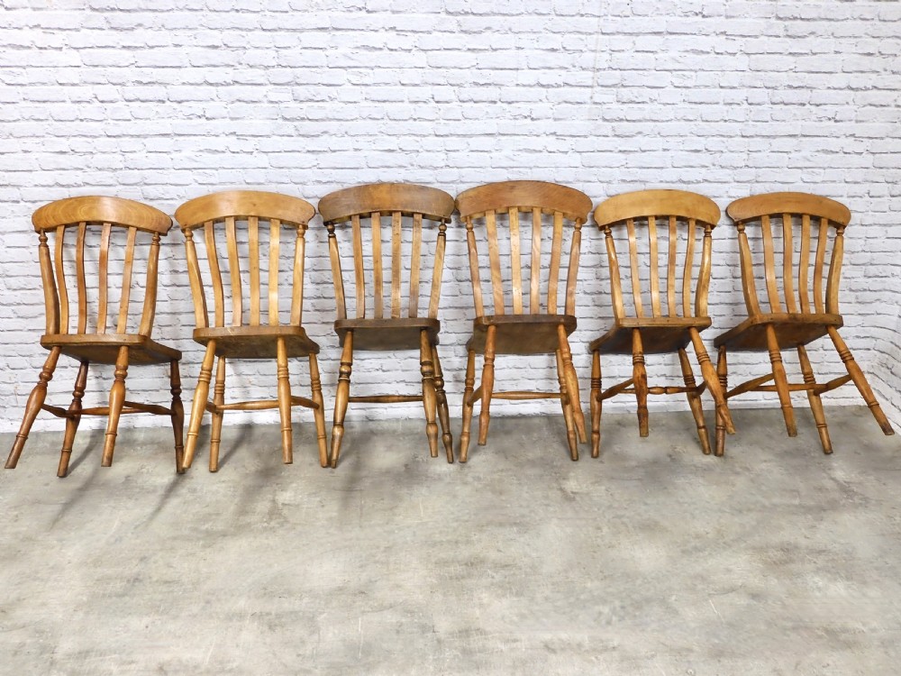 6x Windsor Kitchen Chairs View VII
