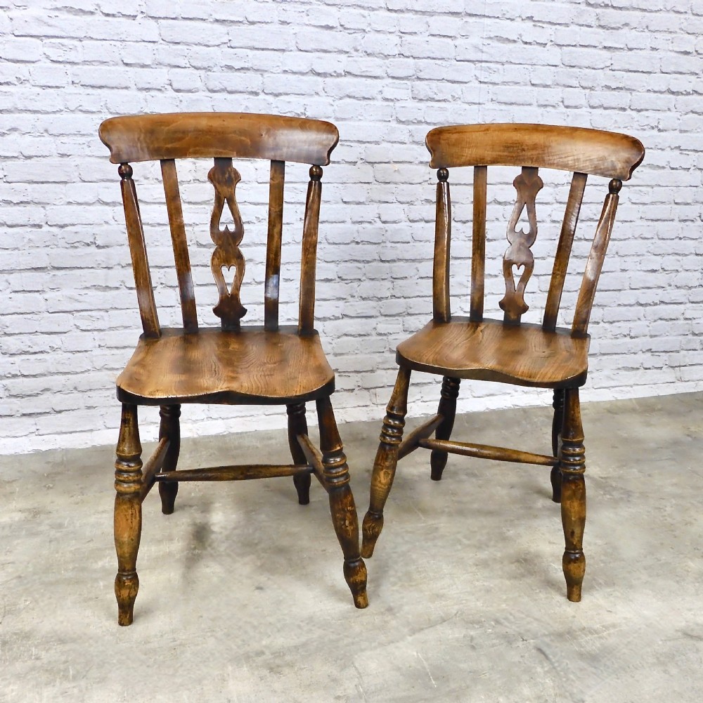2x Windsor Kitchen Chairs