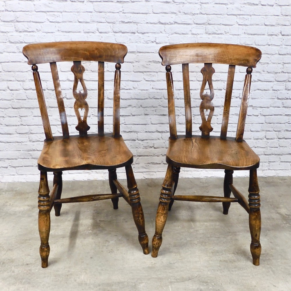 2x Windsor Kitchen Chairs View II