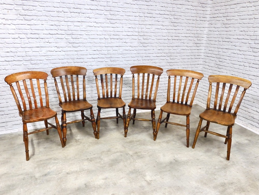 6x Windsor Kitchen Chairs View III