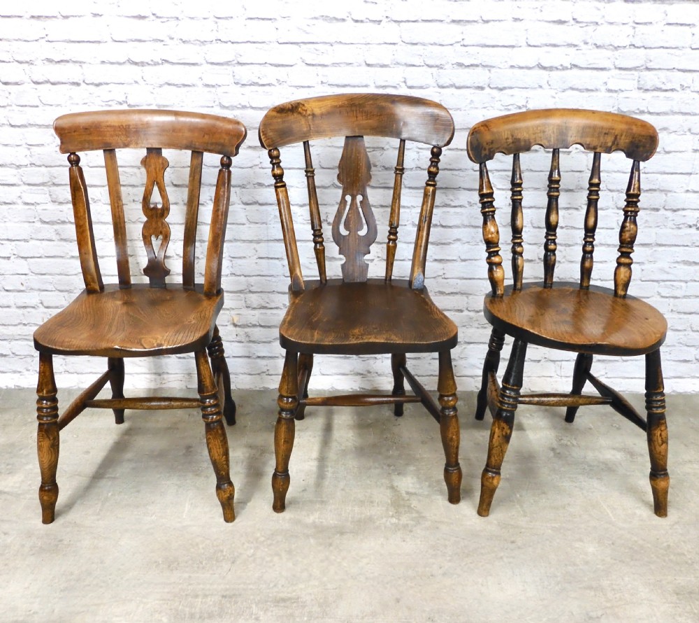 6x Windsor Kitchen Chairs View VII