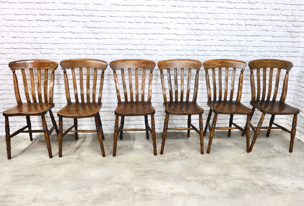 6x Windsor Kitchen Chairs View III