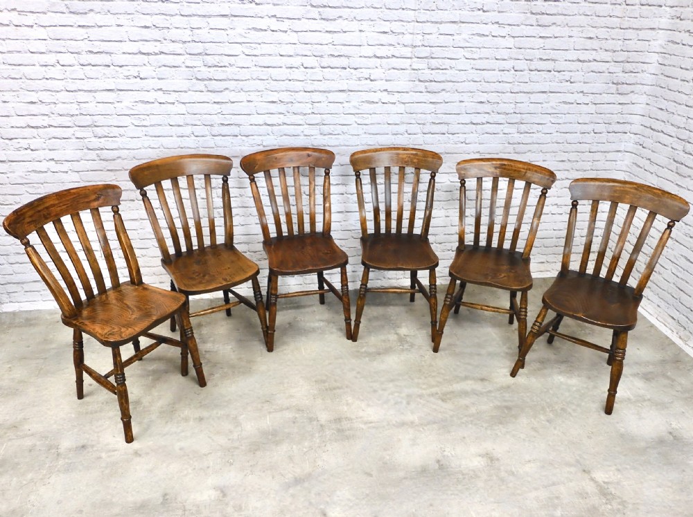 6x Windsor Kitchen Chairs View IV