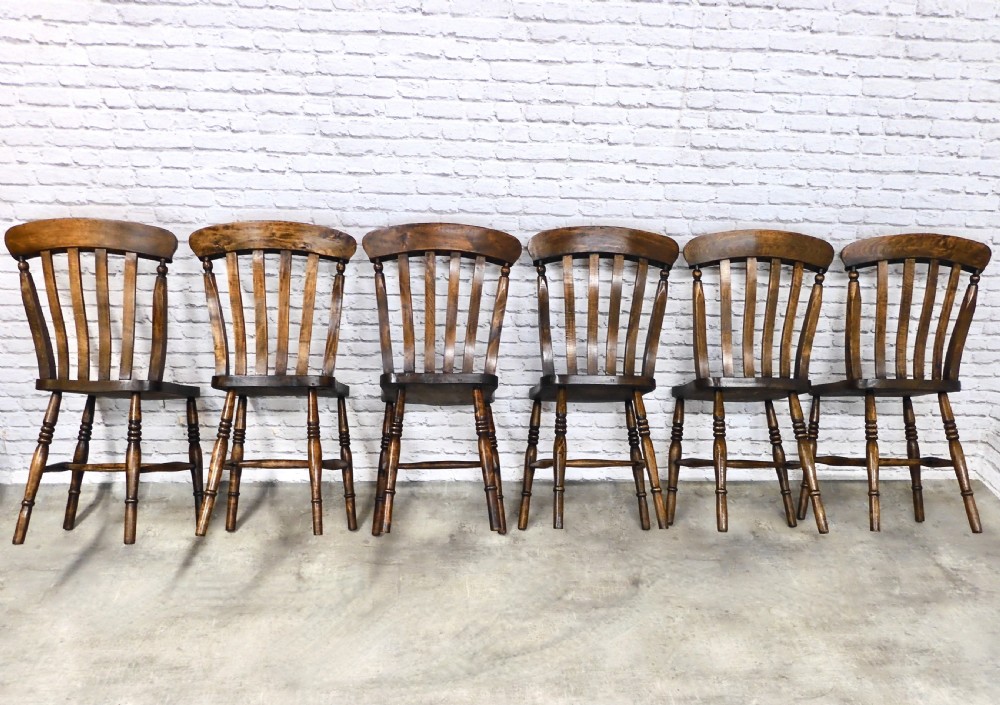 6x Windsor Kitchen Chairs View VI