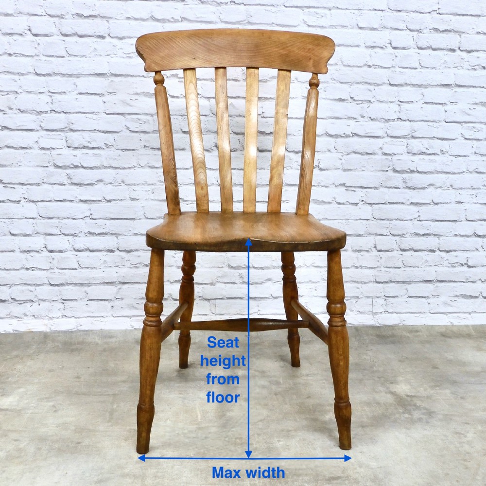 6x Windsor Kitchen Chairs View IX