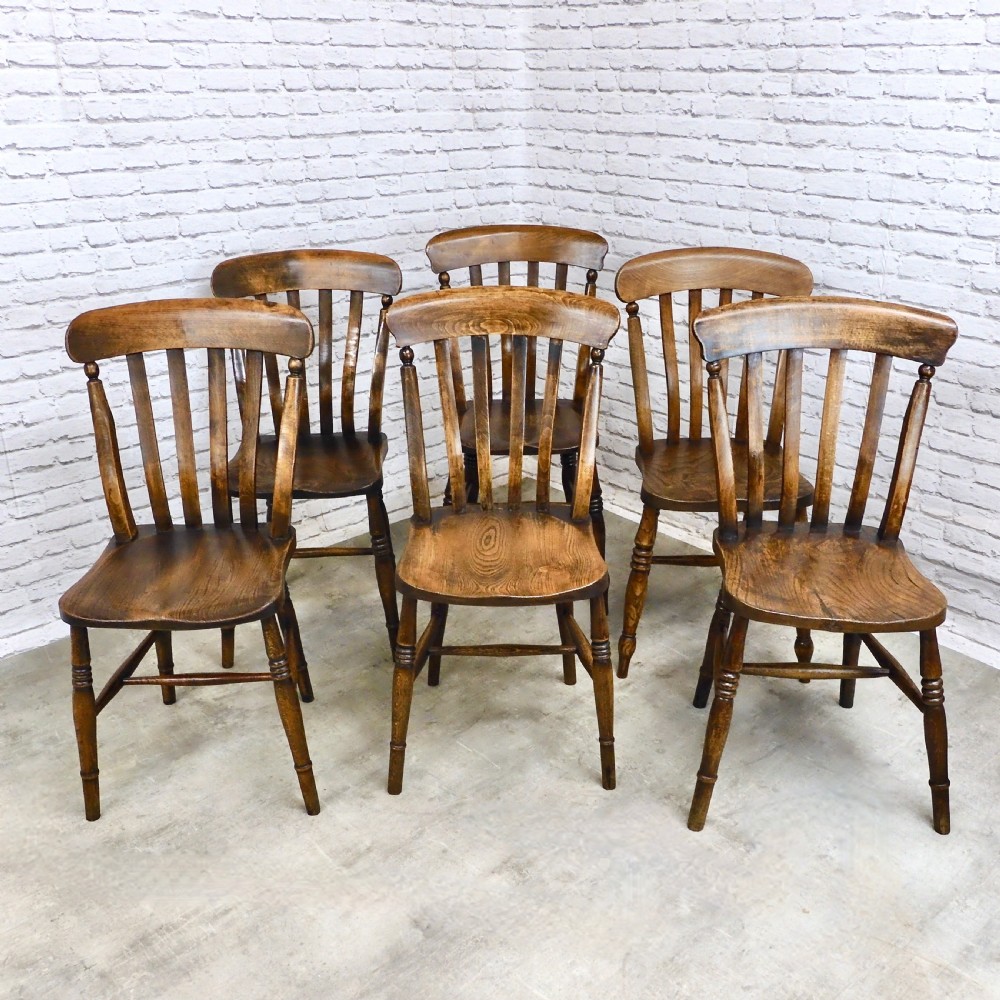 6x Windsor Kitchen Chairs