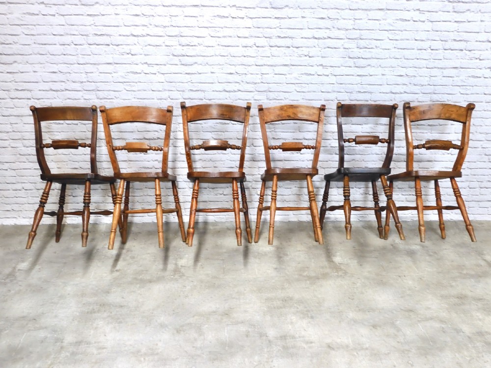 6x Windsor Kitchen Chairs View IV