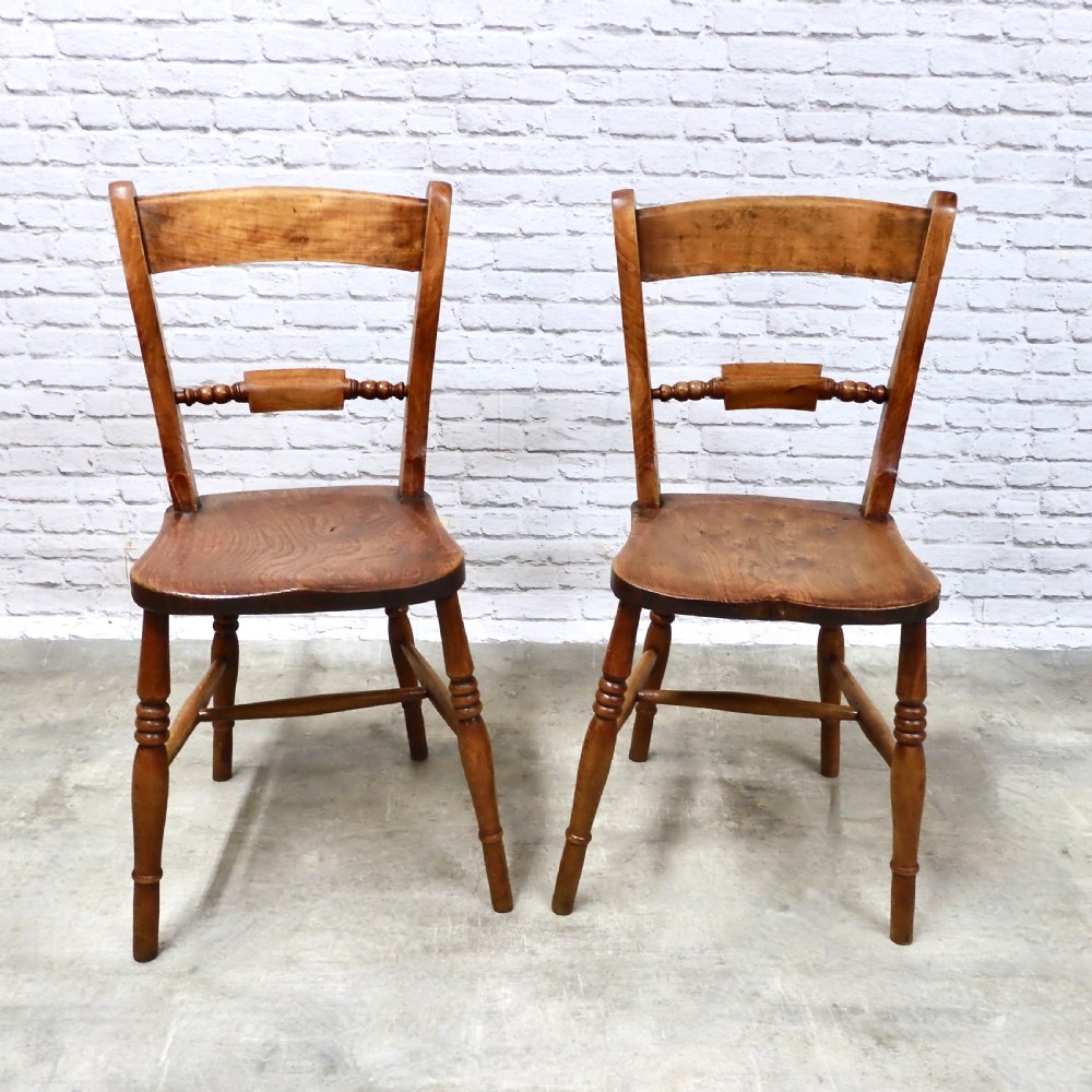 6x Windsor Kitchen Chairs View VI