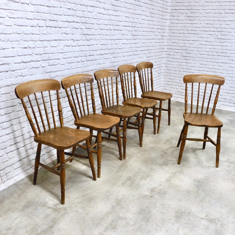 6x Windsor Kitchen Chairs View II