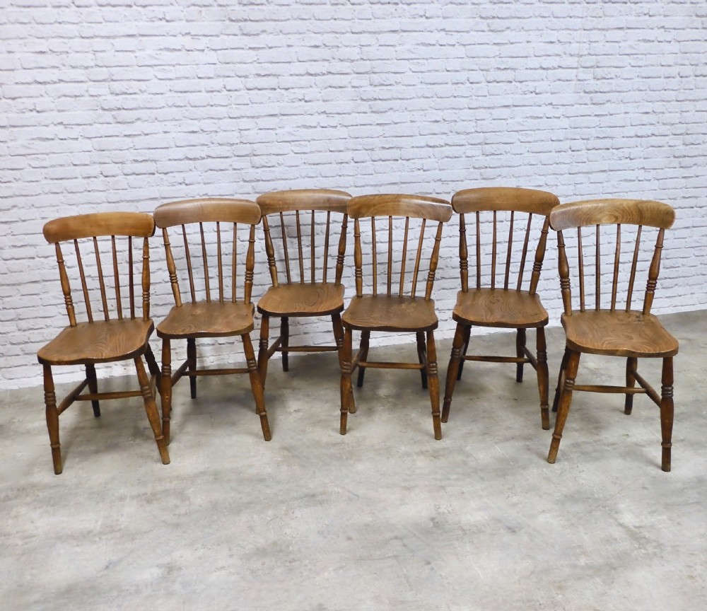 6x Windsor Kitchen Chairs View III