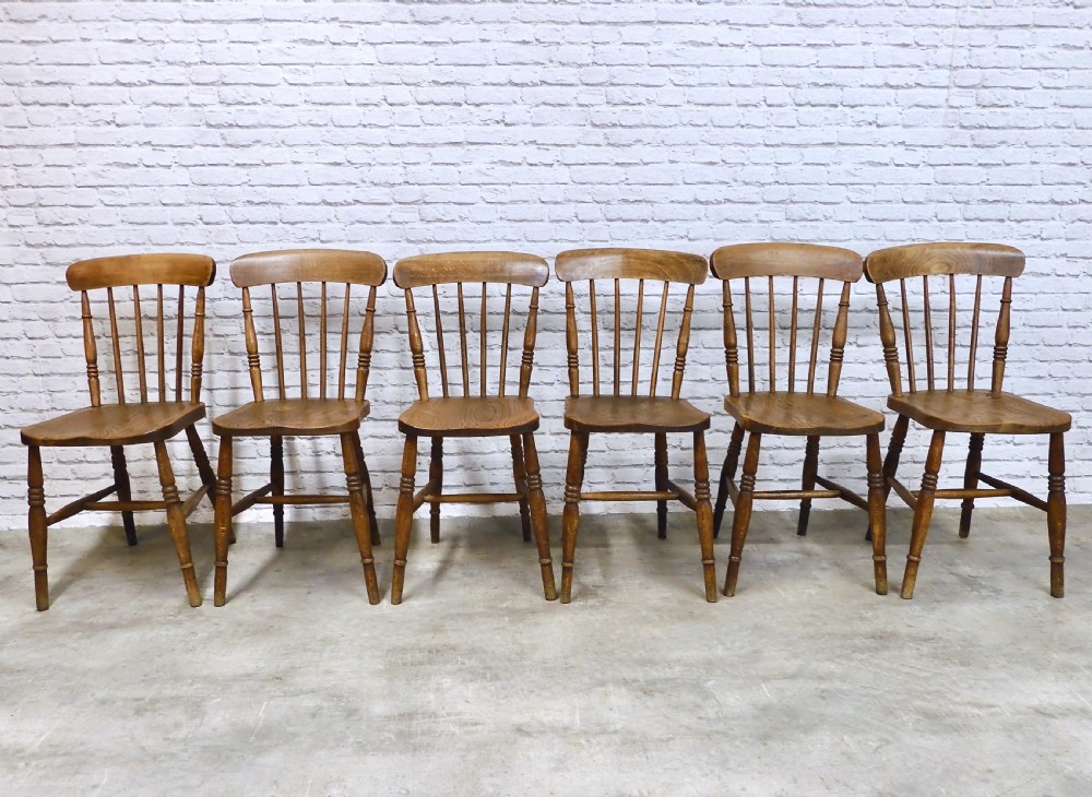 6x Windsor Kitchen Chairs View IV