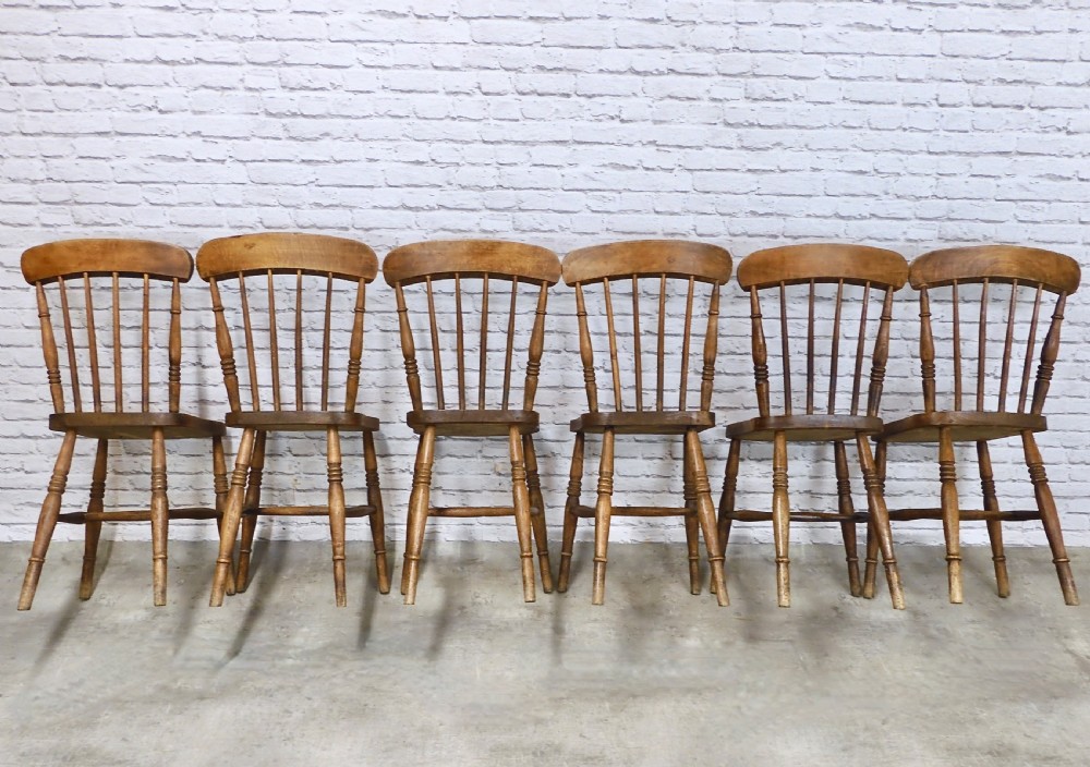 6x Windsor Kitchen Chairs View VI