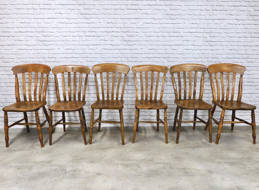 6x Windsor Kitchen Chairs View II