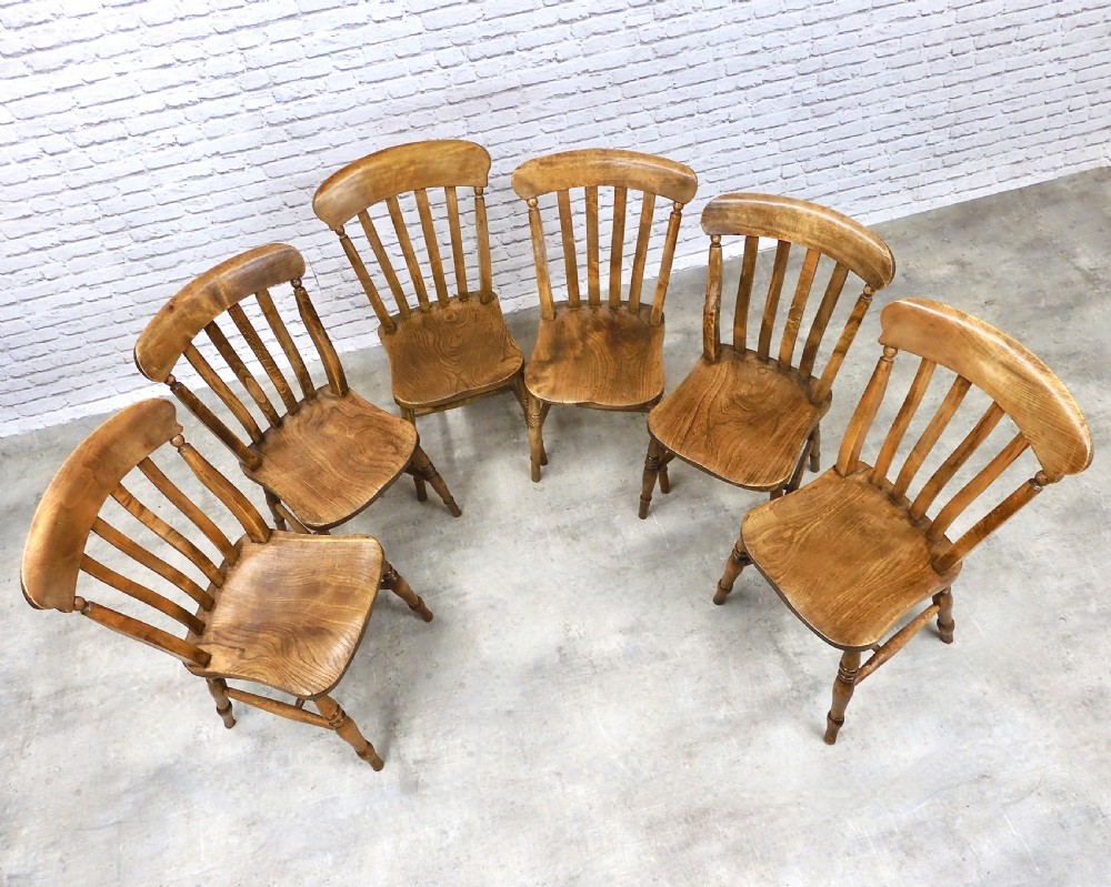 6x Windsor Kitchen Chairs View III
