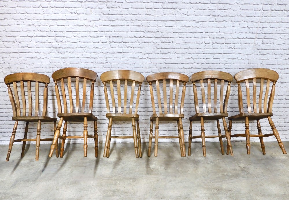 6x Windsor Kitchen Chairs View IV