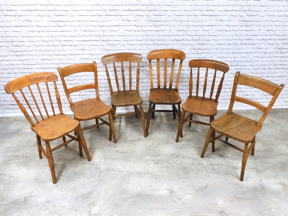 6x Windsor Kitchen Chairs View III