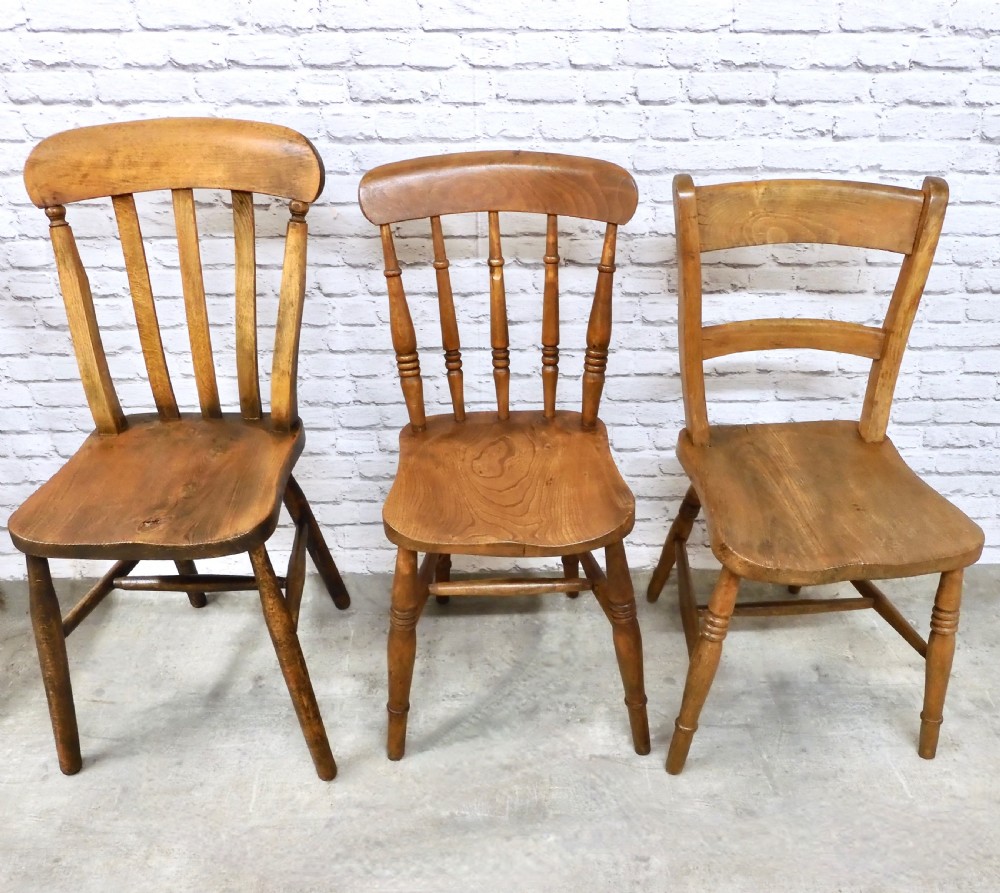 6x Windsor Kitchen Chairs View V