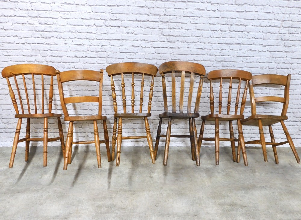 6x Windsor Kitchen Chairs View VI