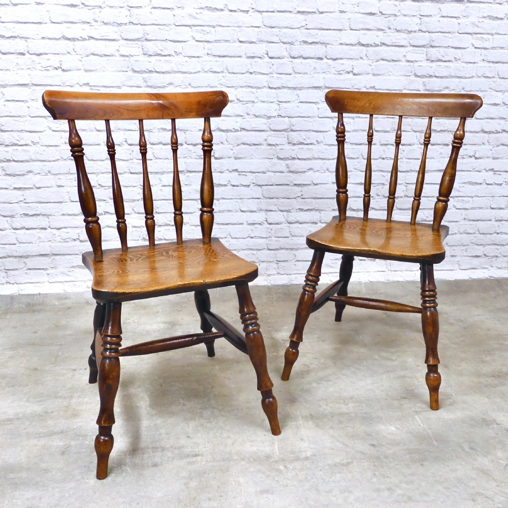 Superb Pair Windsor Sidechairs